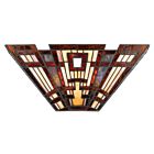 Quoizel Two Light Wall Sconce Classic Craftsman in Valiant Bronze