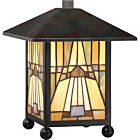 Quoizel One Light Table Lamp Inglenook in Valiant Bronze