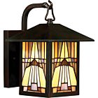 Quoizel One Light Outdoor Wall Lantern Inglenook in Valiant Bronze