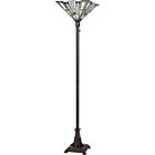 Quoizel One Light Torchiere Maybeck in Valiant Bronze