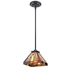 Quoizel One Light Mini Pendant Stephen in Vintage Bronze