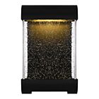 Townes LED Outdoor Wall Lantern in Matte Black