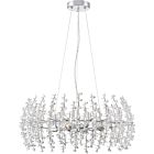 Quoizel Eight Light Pendant Valla in Polished Chrome