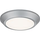 Quoizel LED Flush Mount Verge in Brushed Nickel