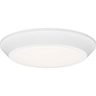 Quoizel LED Flush Mount Verge in Matte White