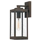 Quoizel One Light Outdoor Wall Mount Westover in Industrial Bronze