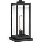 Quoizel One Light Outdoor Lantern Westover in Earth Black