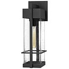 Quoizel One Light Outdoor Wall Mount Wynn in Earth Black