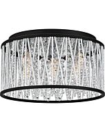 Five Light Flush Mount by Quoizel