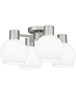 Four Light Semi Flush Mount by Quoizel