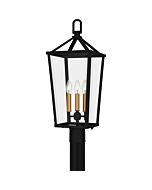 Three Light Outdoor Post Mount by Quoizel