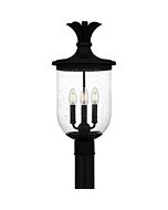 Three Light Outdoor Post Mount by Quoizel