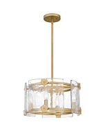 Four Light Pendant by Quoizel