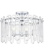 Five Light Semi Flush Mount by Quoizel