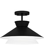 One Light Semi Flush Mount by Quoizel