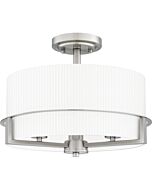 Three Light Semi Flush Mount by Quoizel