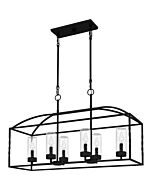 Six Light Outdoor Linear Chandelier by Quoizel