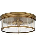 Three Light Flush Mount by Quoizel