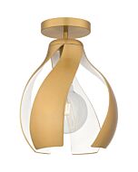 One Light Semi Flush Mount by Quoizel