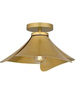 One Light Semi Flush Mount by Quoizel