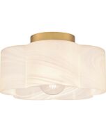 One Light Semi Flush Mount by Quoizel