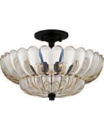 Four Light Semi Flush Mount by Quoizel