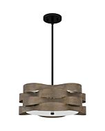 Appleton 2-Light Pendant in Matte Black