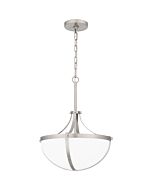 Antebellum 2-Light Pendant in Brushed Nickel