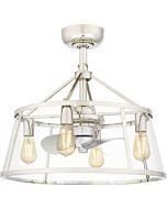 Barlow 4-Light Fandelier in Polished Nickel