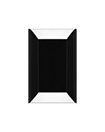 Becklow 2-Light Outdoor Wall Lantern in Matte Black