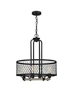 Benton 4-Light Pendant in Distressed Iron