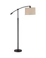 Quoizel Clift 65 Inch Floor Lamp in Oil Rubbed Bronze