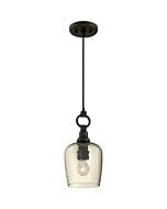 Quoizel Kendrick 7 Inch Pendant Light in Western Bronze