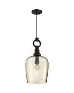 Quoizel Kendrick 12 Inch Pendant Light in Western Bronze