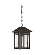 Quoizel Cedar Point 10 Inch Outdoor Hanging Light in Palladian Bronze