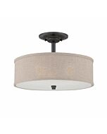 Quoizel Cloverdale Ceiling Light in Mottled Cocoa