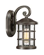 Quoizel Crusade 6 Inch Outdoor Wall Light in Palladian Bronze