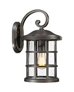 Quoizel Crusade 10 Inch Outdoor Wall Light in Palladian Bronze