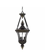 Quoizel Devon 3 Light 11 Inch Outdoor Hanging Light in Imperial Bronze