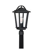 Quoizel Darius 11 Inch Outdoor Post Light in Earth Black