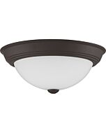 Quoizel Erwin 2 Light 13 Inch Ceiling Light in Old Bronze