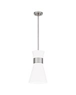 Quoizel One Light Mini Pendant Fremont in Brushed Nickel