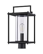 Quoizel Garrett 9 Inch Outdoor Post Light in Matte Black