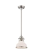 Quoizel Grant 8 Inch Pendant Light in Brushed Nickel