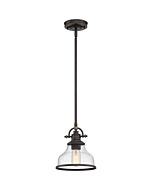 Quoizel One Light Mini Pendant Grant in Palladian Bronze