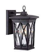 Quoizel Grover 7 Inch Outdoor Hanging Light in Mystic Black