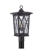 Quoizel Grover 11 Inch Outdoor Post Light in Mystic Black