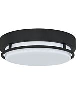 Hale 0-Light Flush Mount in Earth Black