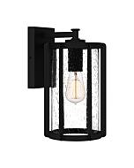 Quoizel One Light Outdoor Wall Mount Hazel in Earth Black