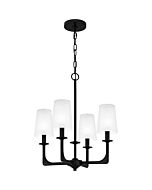 Hough 4-Light Chandelier in Mystic Black